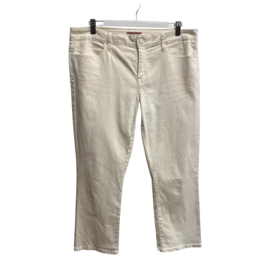 Tommy Hilfiger Womens  Size 12 Straight Leg Jeans White 