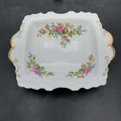 Royal Albert Moss Rose Square Candy Dish