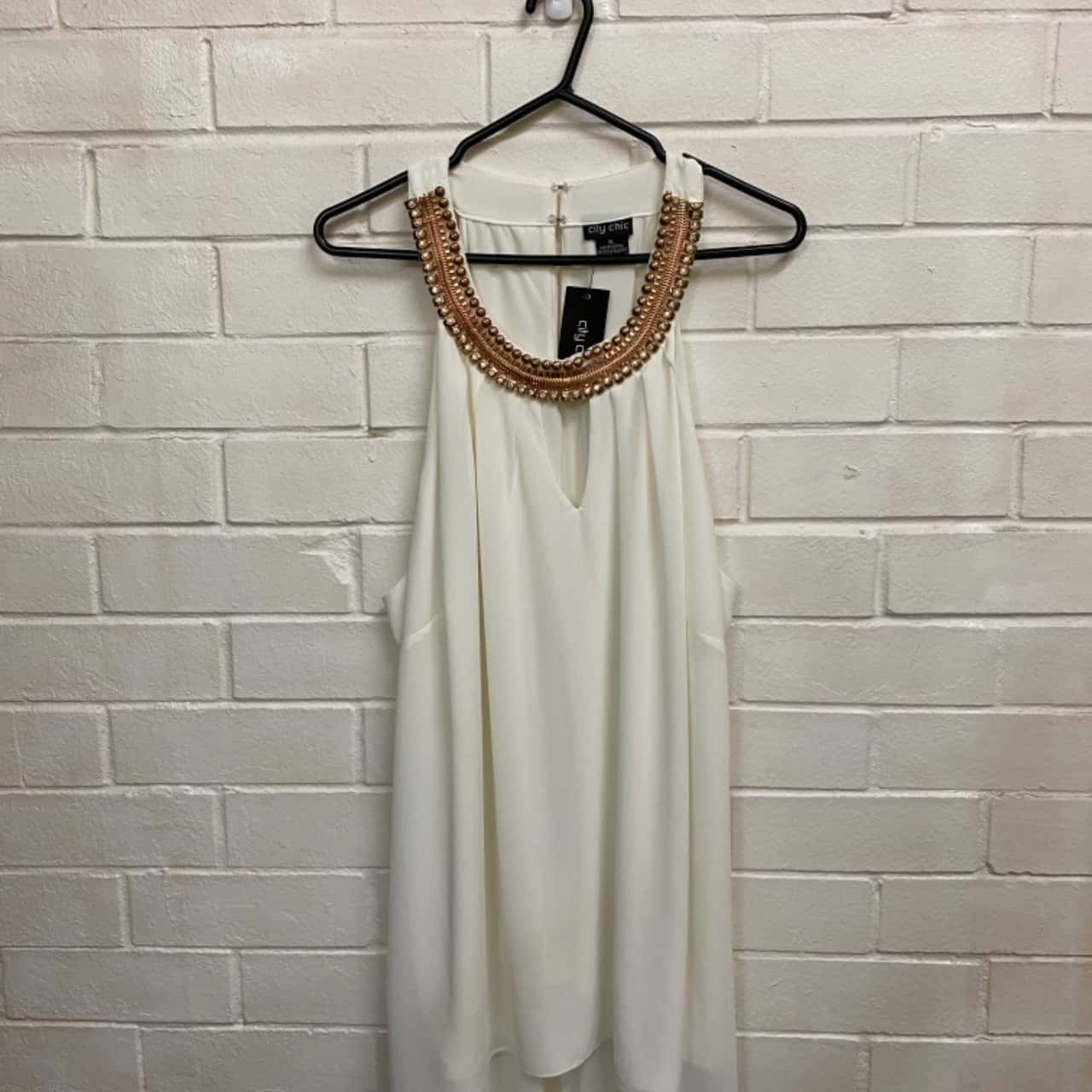 City Chic Signature Blouse - White