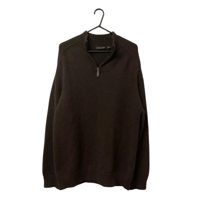 Women’s Colorado Size L Brown Quarter Zip Jumper