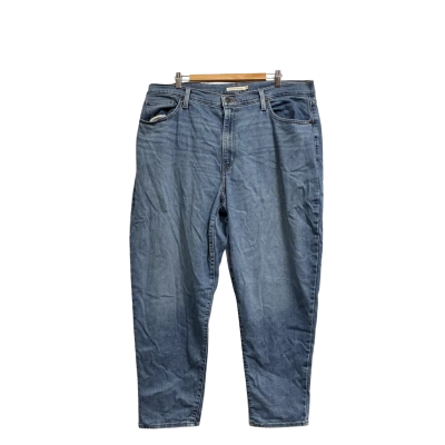 Levi Strauss & Co. Womens, Size 34, high waisted mom jeans in blue