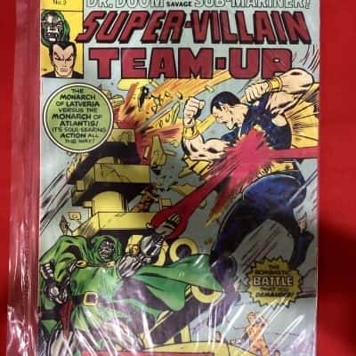 Marvel Super Villain Team up comic 