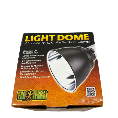 Exo Terra Light Dome Aluminium UV Reflection Lamp
