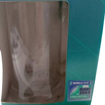 Rugby World Cup 2003 Collector Glass 