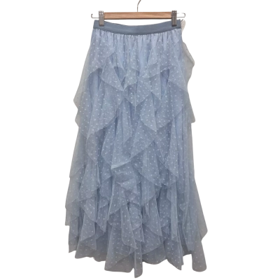 Whyte Valentyne Lace Skirt – Baby Blue – Size S/M.