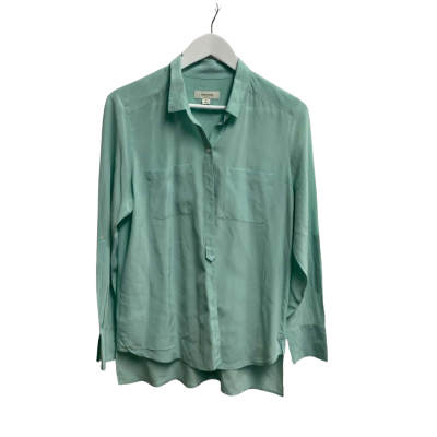 Country Road Womens  Size M Long Sleeve Top Light Green 