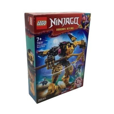 Retired LEGO NINJAGO Arin’s Spinjitzu Battle Mech 71839.      CAB