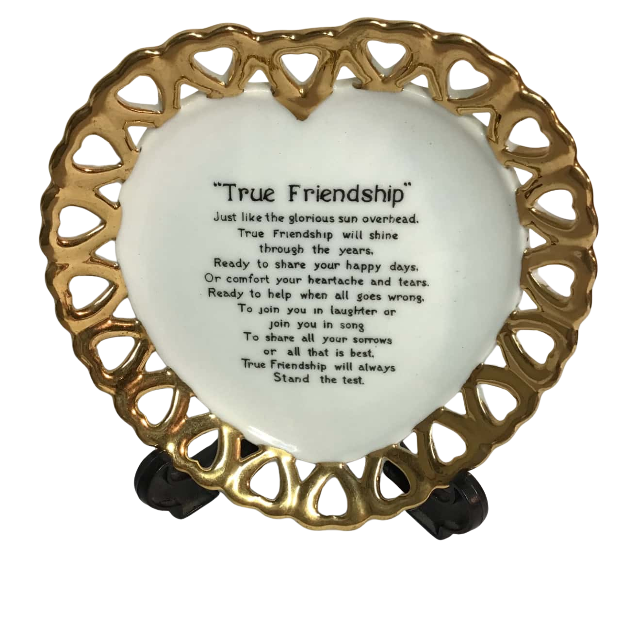 True Friendship Display Plate