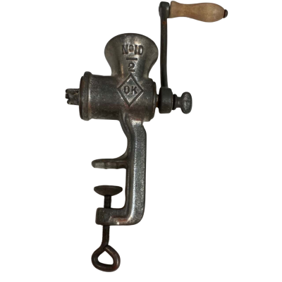 Vintage Manual Meat Grinder No 10/2 OK