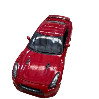 Burago 2009 Nissan GT-R Red Car