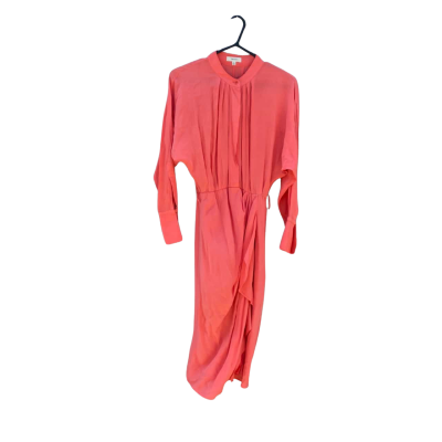 Womens Oroton Size 8 Long Sleeve Dress Pink  
