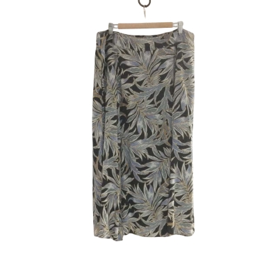 Witchery Women's Size 16 Maxi Skirt Multicoloured / Pattern 