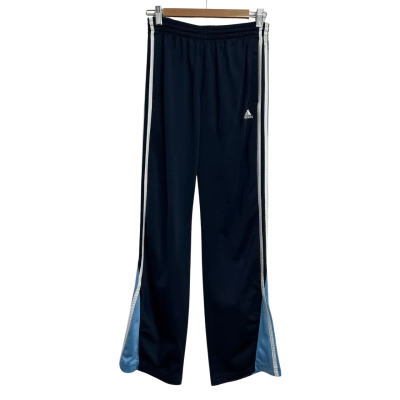 Adidas Kids Size 13-14Y Navy Blue Track Pants