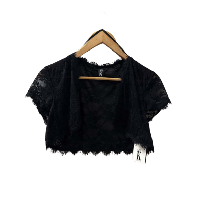 BNWT MRK Black Bolero Jacket - Size 12