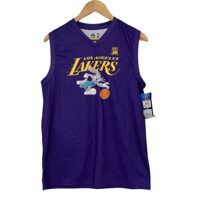 Los Angeles Lakers Space Jam Slam Dunk Tank Size L | Brand New | RRP $54.99