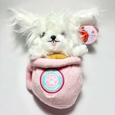 BNWT Keel Toys Puppachino "Mila" Plushie