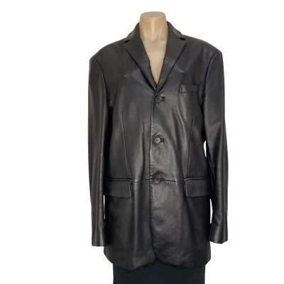 Hugo Boss Mens Leather Size 48 