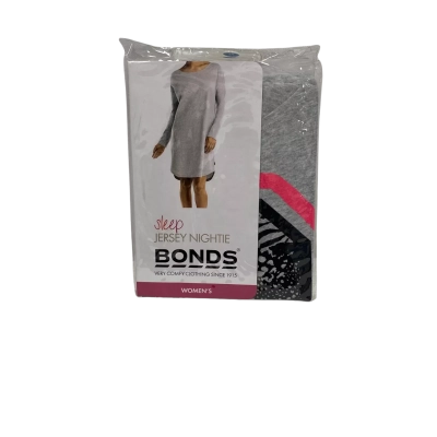 Bonds Womens  Size 14 Black  / Grey / Pink  Nightie 
