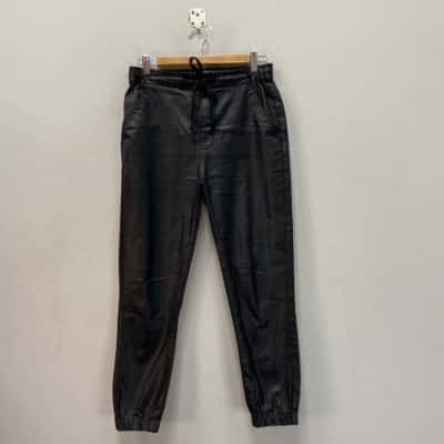 Witchery Womens  Size 6 Wet Look Pants Black  