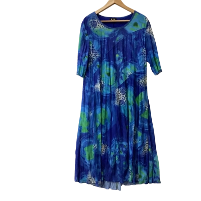  La Strada Womens  dress Size XXL Blue C