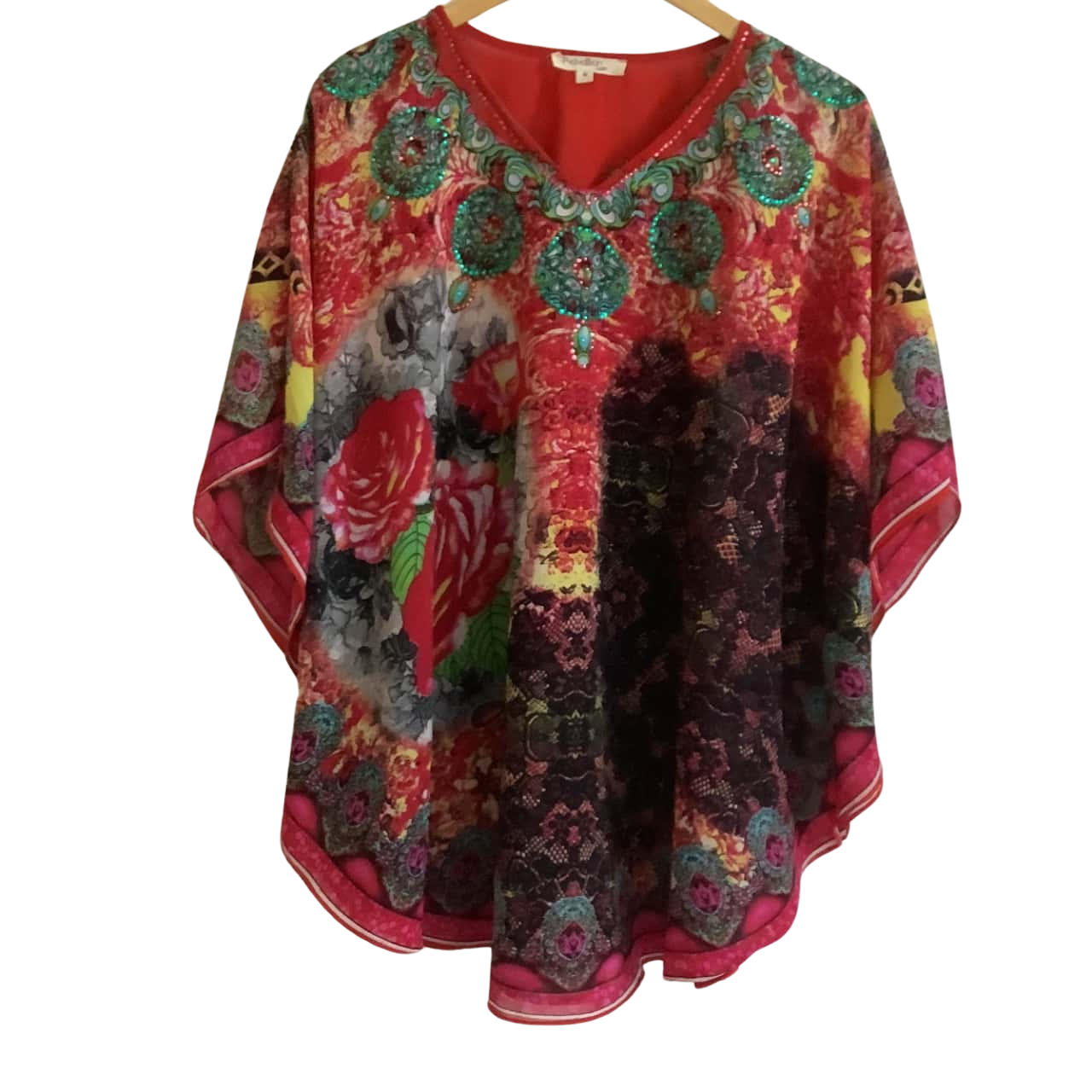 Kaftan Style Top & Flared Pants Set “ Modern Elegance Redefined