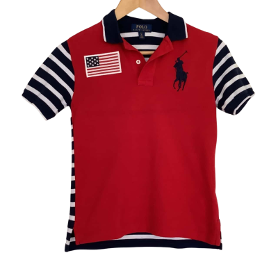 Polo Ralph Lauren.   Polo Shirt, Size SP 8.  Iconic Polo Player Logo.