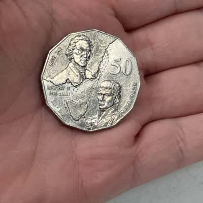 Discovery Of Bass Strait 50 Cent Coin