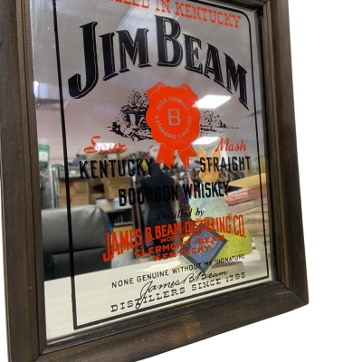 Jim Beam mirror 