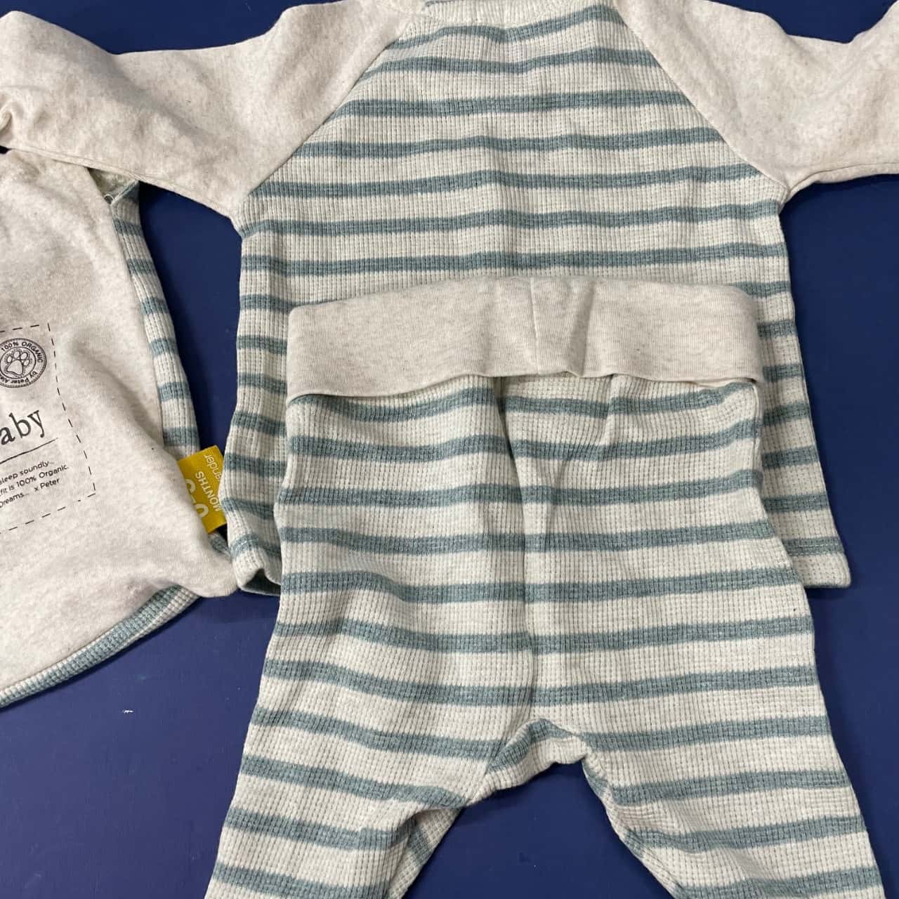 Peter Alexander Kids Size 0-3m PJs Green / White (s) - New With Tags ...