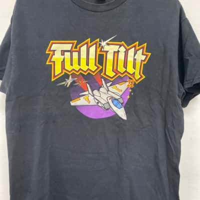 Full Tilt tour  Mens  Size L Short Sleeve T-shirt Black  