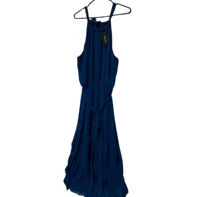 City Chic Womens  Size M Maxi Halter Dress Petrol