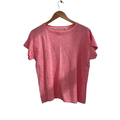 Trenery Womens  Size XS Short Sleeve Top Pink  