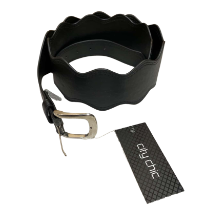 City Chic Womens Belt Black Size L / XL 