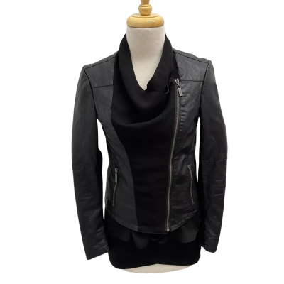 Dotti Faux Leather Jacket.  Size 6  