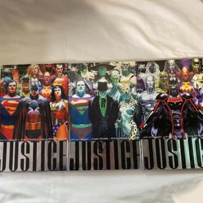DC Comics Justice Volumes 1, 2 & 3