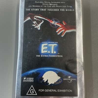 E.T. The Extra-Terrestrial VHS 