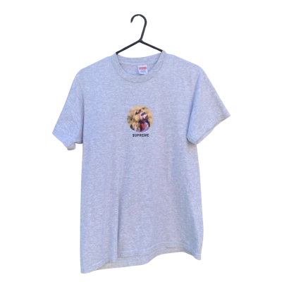 Mens Supreme Size S Short Sleeve Miss Piggy T-shirt Grey 