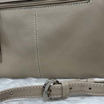 Cellini Womens leather Beige shoulder bag