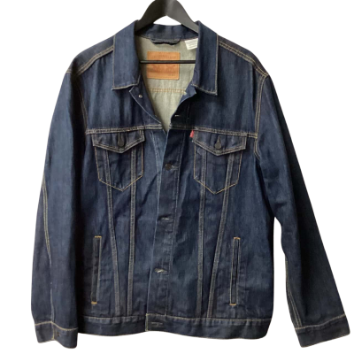 Levi Strauss & Co. Mens Blue jacket (d)