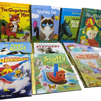 10 Children A Little Golden Books