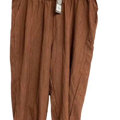 Autograph Womens  Size 18 Straight Leg Pants Brown 