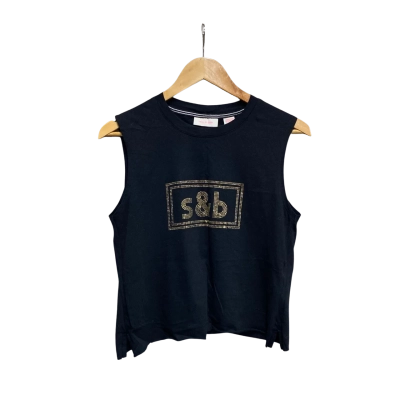 Sass & Bide Womens  Size XXS Tank Top Black  