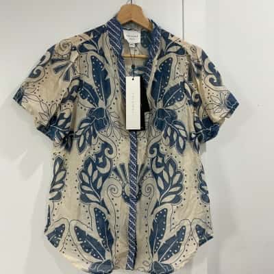 Once/Was Womens  Size 12 / 2 Blue BNWT