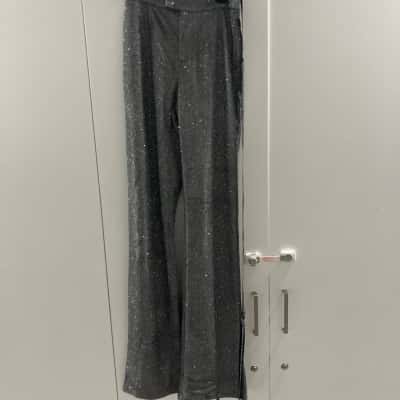 SLA Womens  Size XXS (long)glitter grey santorini pants