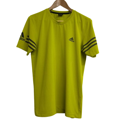 Adidas Mens Size XXL Green Sports Shirt