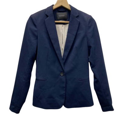 Scotch & Soda Womens Size XS Blazer Navy Blue 