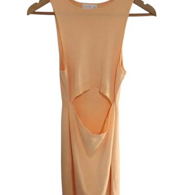 Kookai Womens  Size 2 Casual Dress Peach 