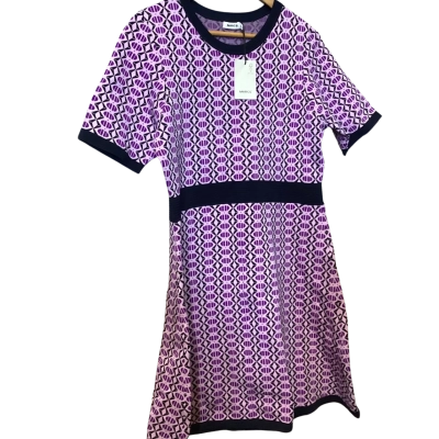 Marcs Womens  Size XL Purple Knit Dress
