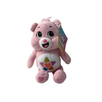 BNWT pink Care Bears 20cm