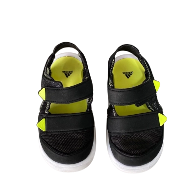 Adidas Kids  Size 9K Sandals Black  